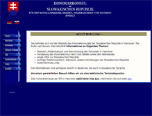 Tablet Screenshot of honorarkonsul.com